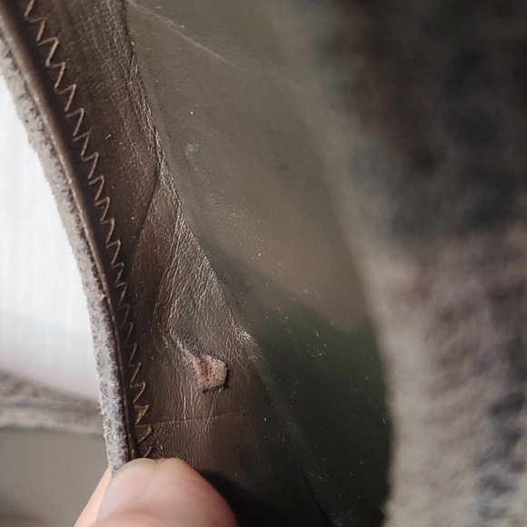 Tory Burch Womens Classic Reva brown distressed Leather Flats Ballet shoes sz 9M - Picture 12 of 12